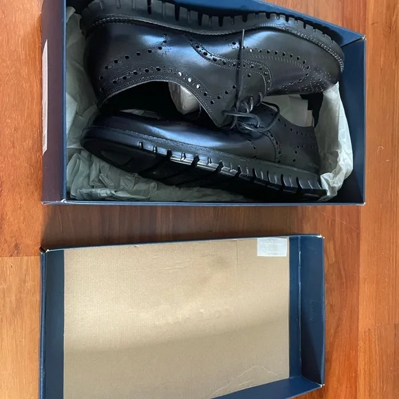 BRAND NEW MENS COLEHAAN zerogrand wingtip Oxfords